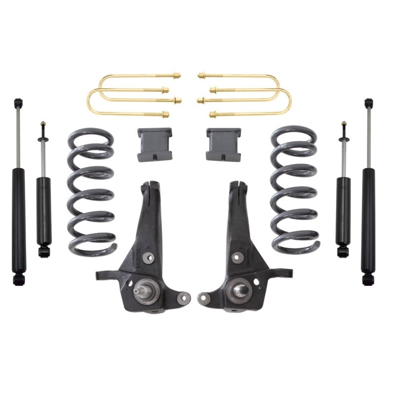 MaxTrac 98-00 Ford Ranger 2WD 4 Cyl w/Coil Susp. (Non Stabilitrak) 6in/3in Spindle Lift Kit