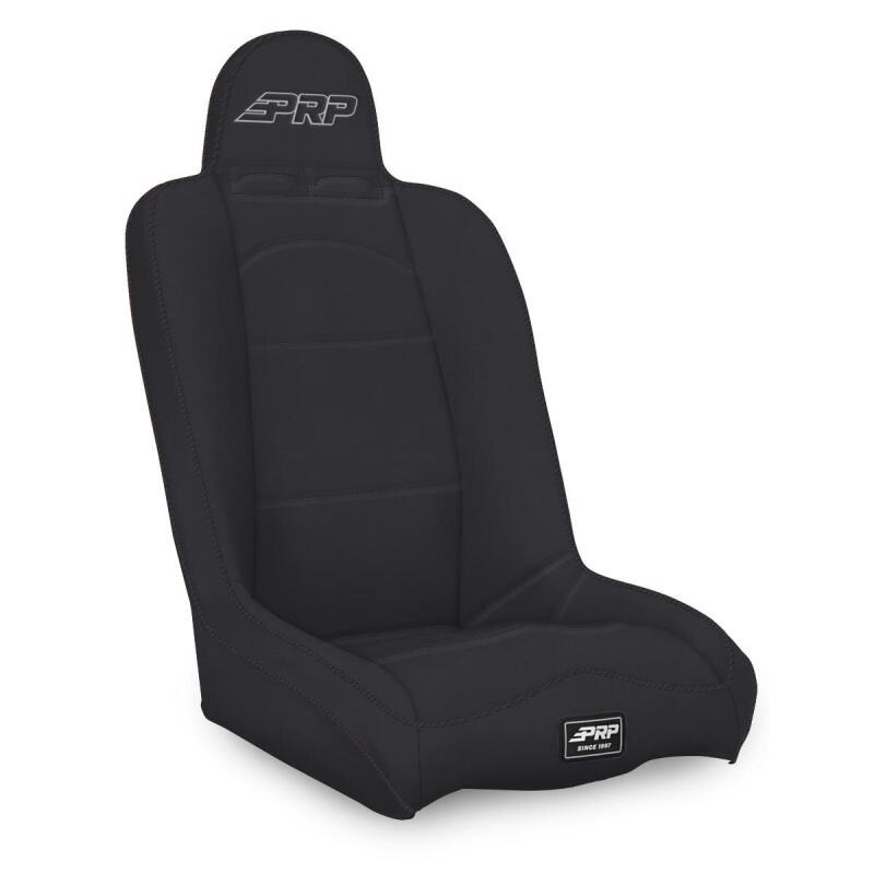PRP Daily Driver High Back Suspension Seat - Black Vinyl