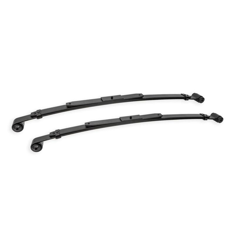 BMR 67-69 GM F-Body 1st Gen / 68-74 GM X-Body 3rd Gen 3in Drop Rear Lowering Leaf Springs - Black