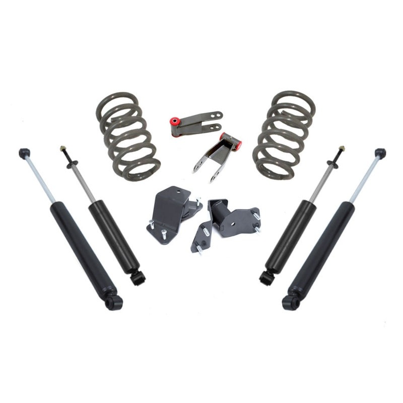 MaxTrac 88-98 GM C1500/2500 2WD V8 5/6 Lug 2in/4in Lowering Coil Kit