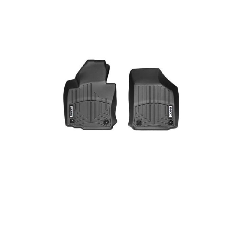 COBB 10-14 Volkswagen GTI (Round Floor Retention) Front FloorLiner by WeatherTech - Black - WT442691