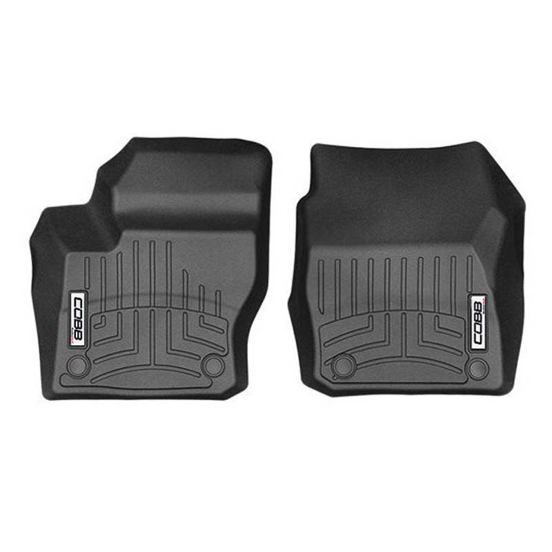 COBB 13-18 Ford Focus ST Front FloorLiner by WeatherTech - Black - WT446461