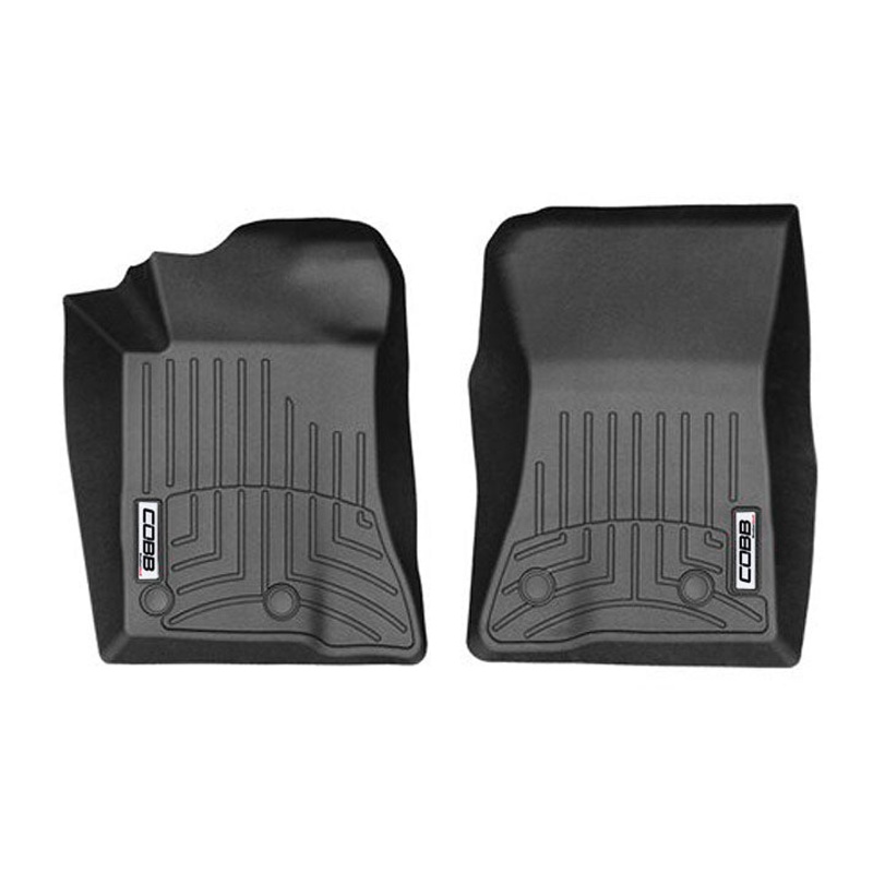 COBB 15-17 Ford Mustang Front FloorLiner by WeatherTech - Black - WT446991
