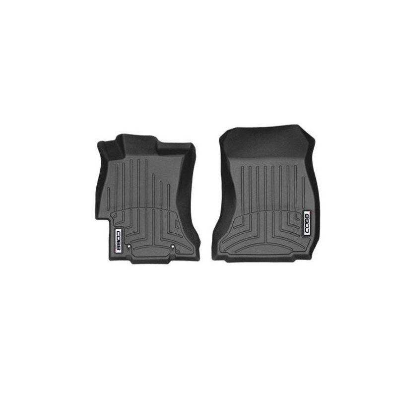 COBB 15-21 Subaru WRX / STI Front FloorLiner by WeatherTech - Black - WT444391