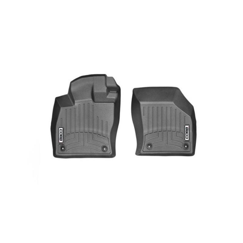 COBB x WeatherTech FloorLiner for VW Golf, GTI, Golf R, Audi S3, A3 - Black - WT444961