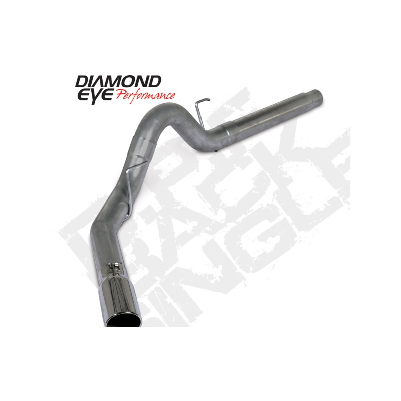 Diamond Eye 18-19 Ford 3.0L Powerstroke F150 - 4in 409SS DPF Back Exhaust Kit w/ Tip 4512BRA-DE