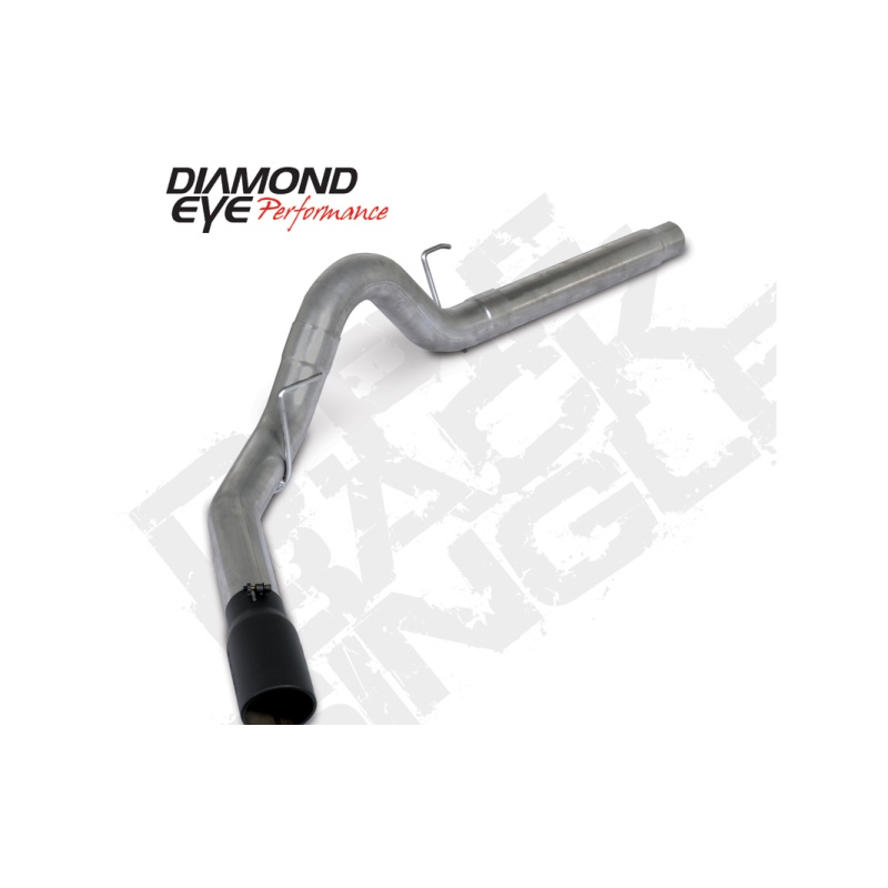 Diamond Eye 18-19 Ford 3.0L Powerstroke F150 - 4in 409SS DPF Back Exhaust Kit w/ Tip 4512BRA-DEBK