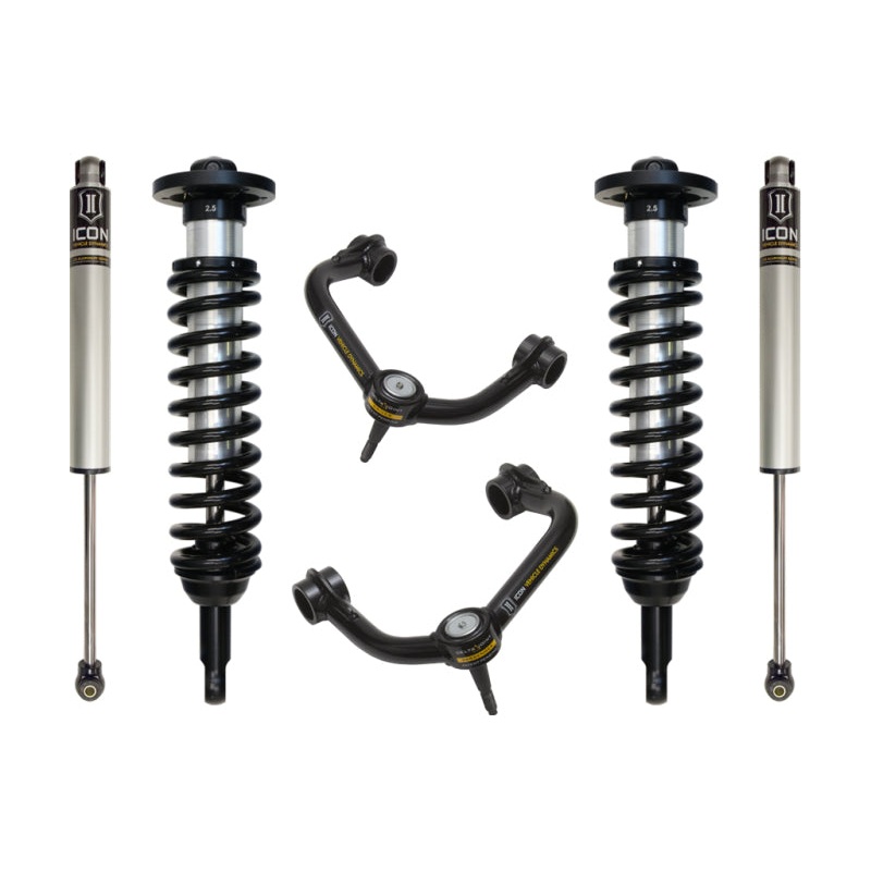 ICON 04-08 Ford F-150 4WD 0-2.63in Stage 2 Suspension System w/Tubular Uca