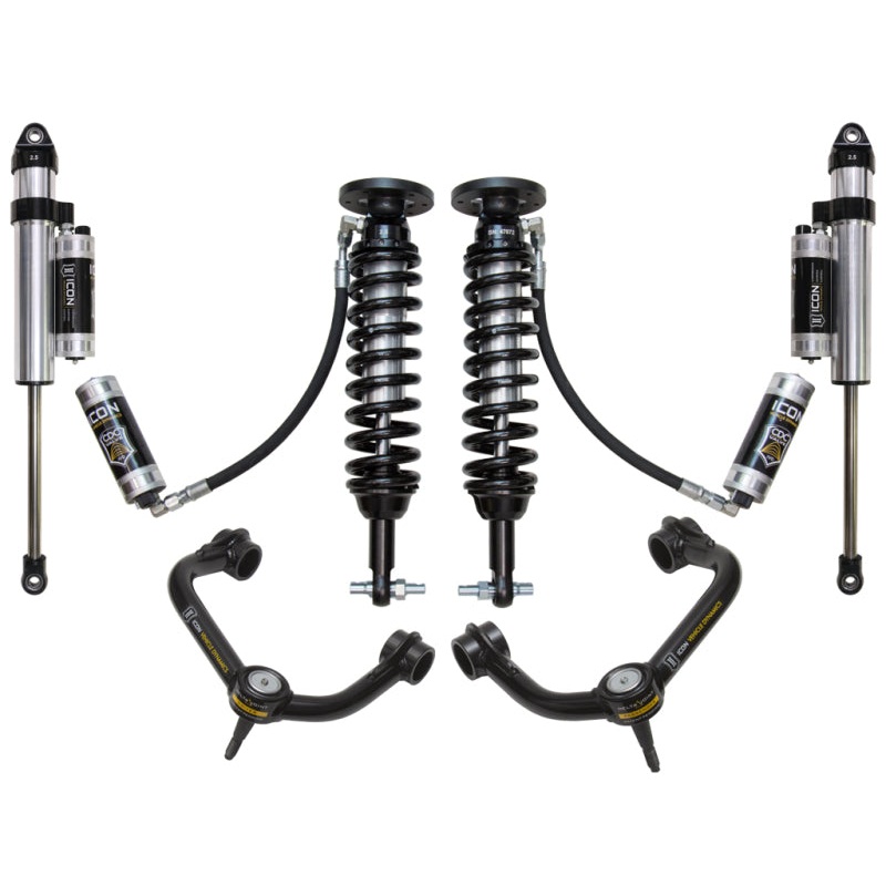 ICON 2015+ Ford F-150 2WD 1.75-3in Stage 5 Suspension System w/Tubular Uca