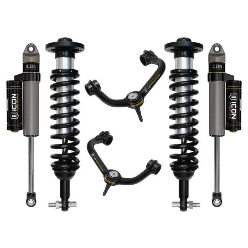 ICON 2021+ Ford F150 4WD 0-2.75in Stage 3 Suspension System w/ Tubular UCA
