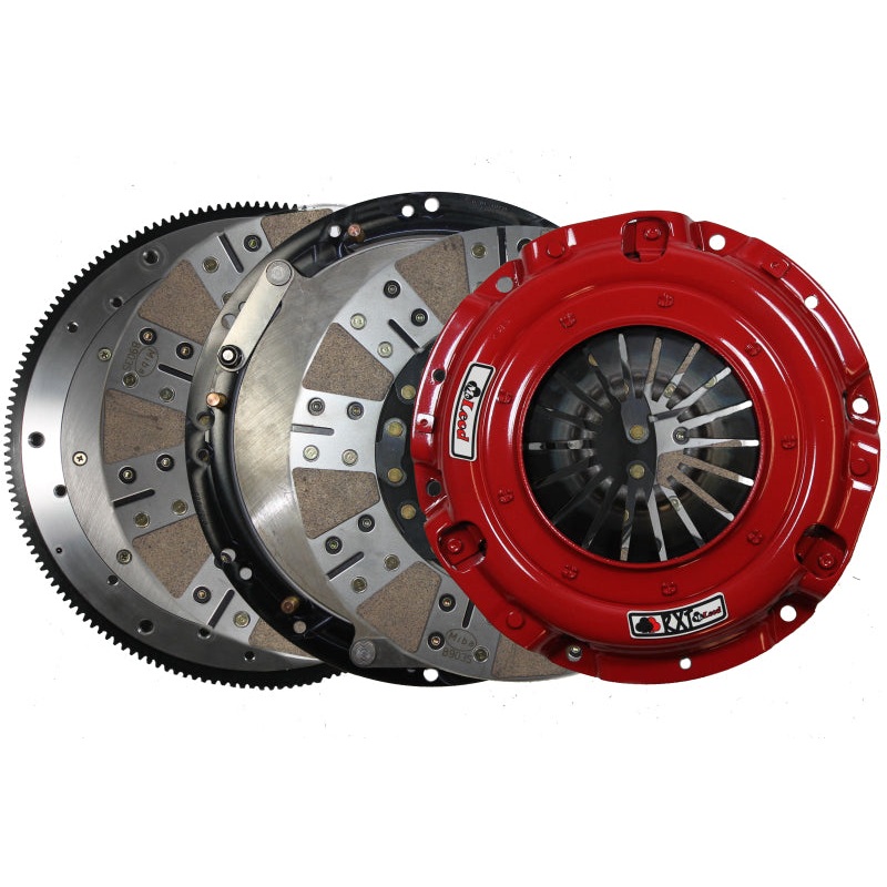 McLeod RXT Twin Clutch Toyota 2JZ T56 Trans w/Steel FW 1-1/8in x 26 Spline