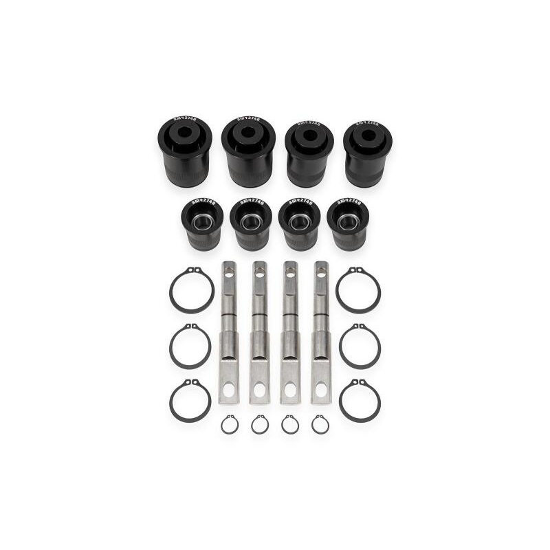 BMR 14-19 Chevrolet Corvette C7 Front Upper & Lower Control Arm Bearing Kit - Black Anodized