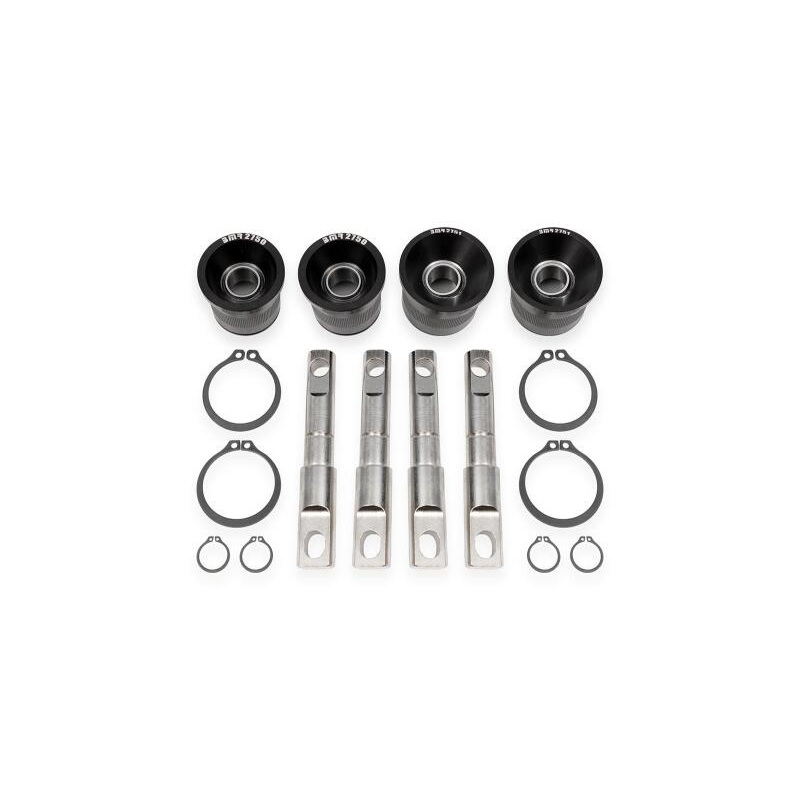 BMR 14-19 Chevrolet Corvette C7 Rear Upper Control Arm Bearing Kit - Black Anodized