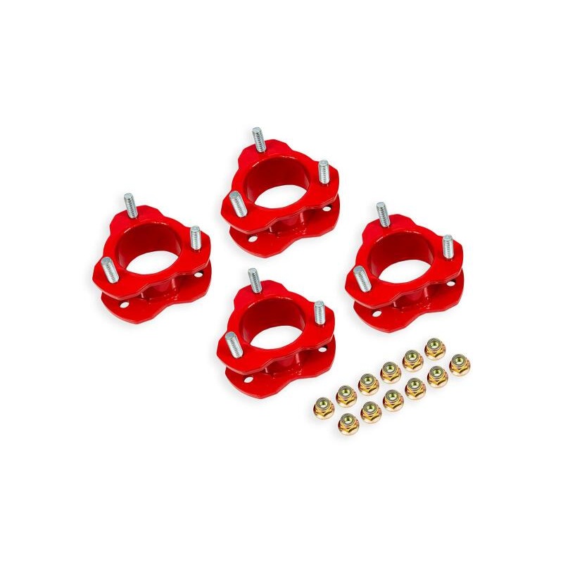 BMR 21-25 Ford Bronco (Exc. Bronco Sport) 2in Leveling Kit - Red