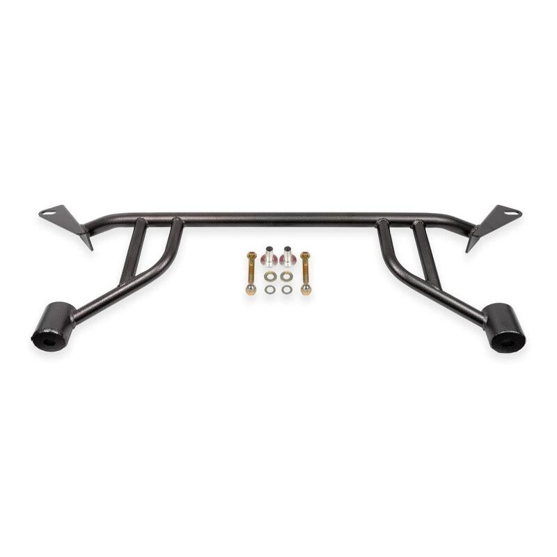 BMR 24-25 Ford Mustang S650 Chassis Brace Front Subframe 4-point - Black Hammertone