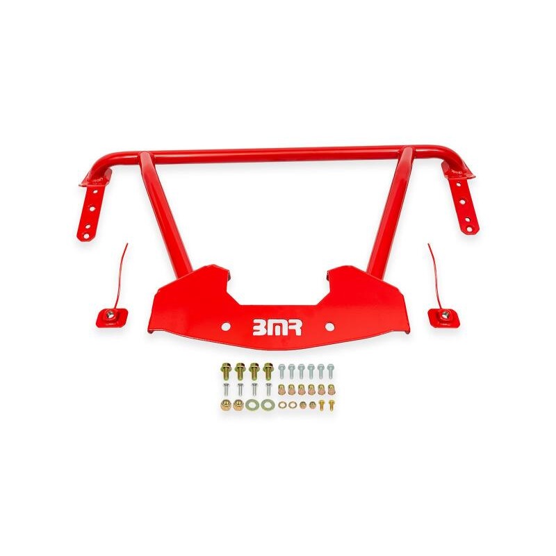 BMR 64-67 GM A-Body Bolt-On Front Reinforcement Chassis Brace - Red