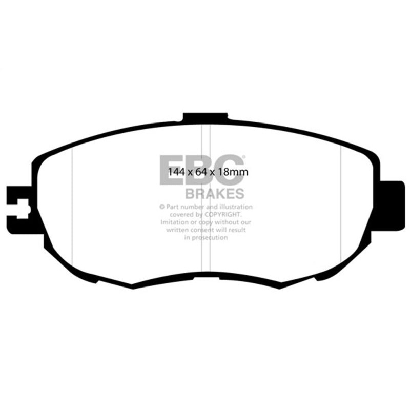 EBC 93-94 Lexus LS400 4.0 Yellowstuff Front Brake Pads