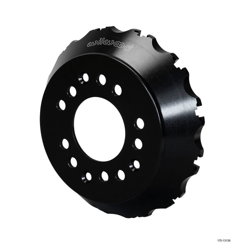Wilwood Hat-Dynamic BB Front 1.74in Offset 5 x 4.50/4.75 - 12 on 8.75in