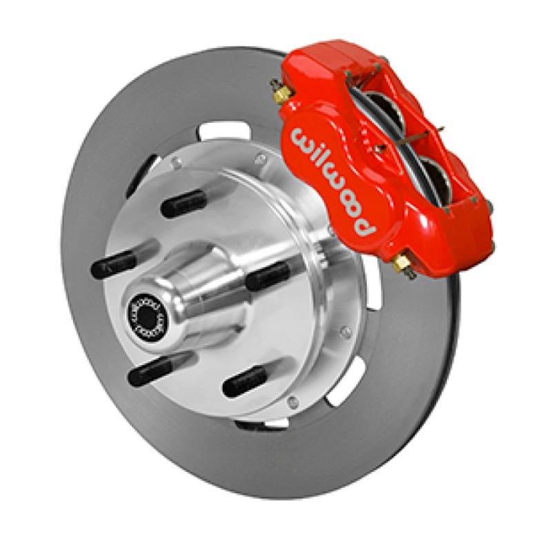 Wilwood Forged Dynalite Front Kit 19.00in Plain Rotor RedWWE ProSpindle (5x5.00in Hub)