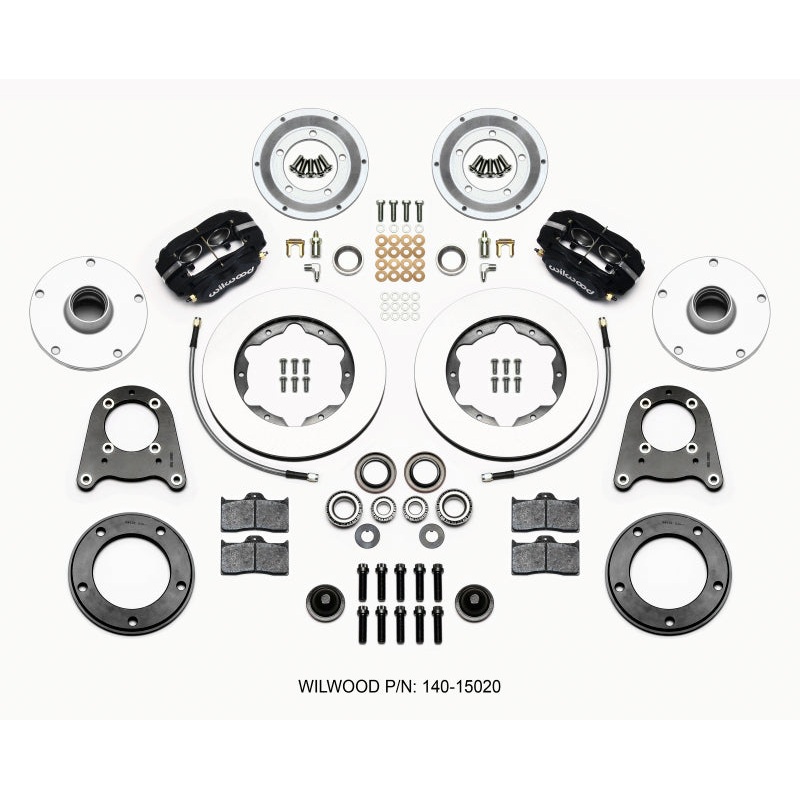 Wilwood Forged Dynalite-M Front Kit 10.75in 1950-1955 MG-TD/TF