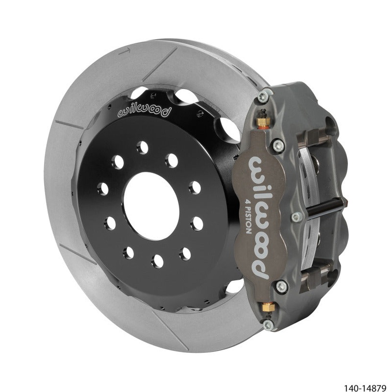Wilwood Narrow Superlite 4R Rear Kit 12.88in Slotted Rotor Anodized 88-96 Chevy Corvette C4