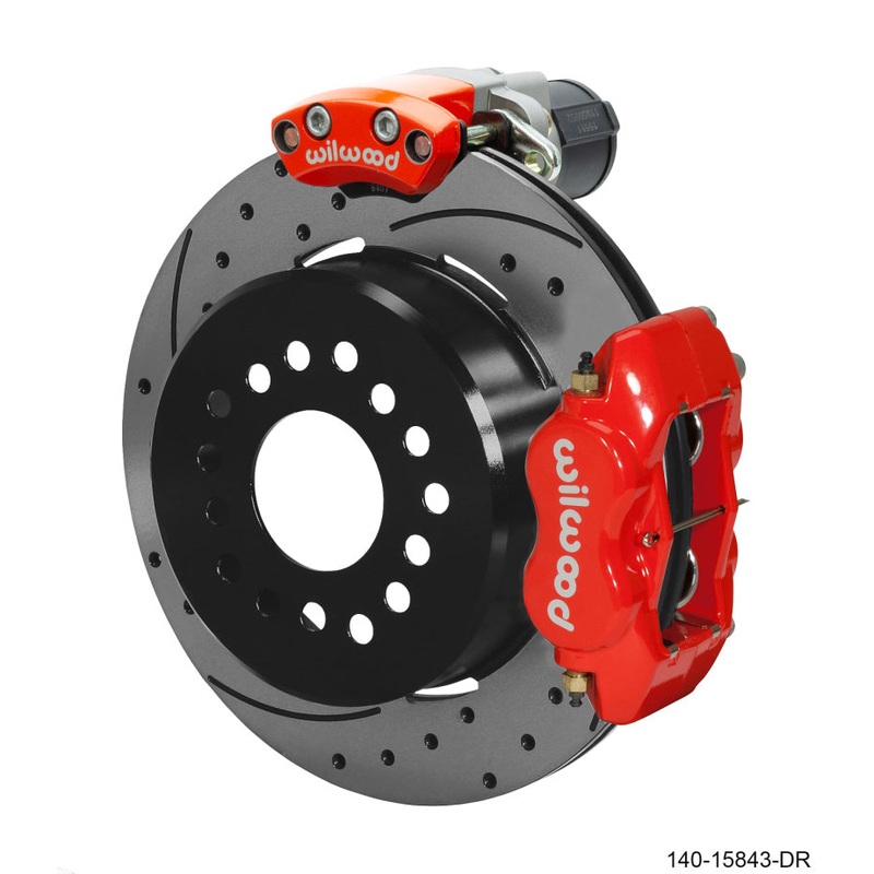 Wilwood EPB/FDLI Rear Kit 12.19in. Big Ford - SRP, Red