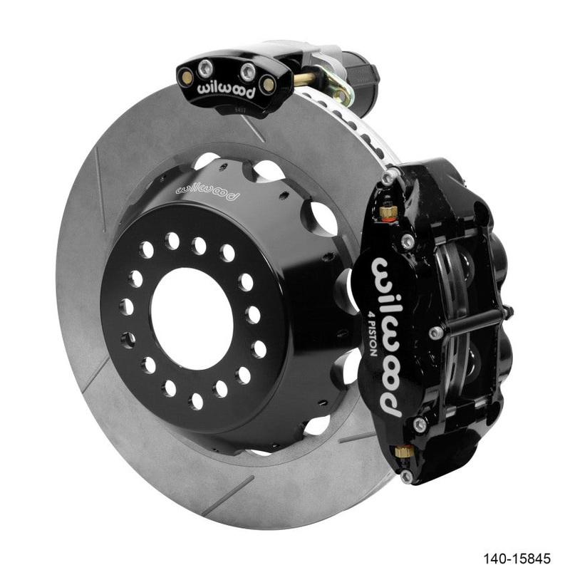 Wilwood Narrow Superlite 4R Rear P-Brk Kit 14.00in Rotor Big Ford New Style 2.50in Offset