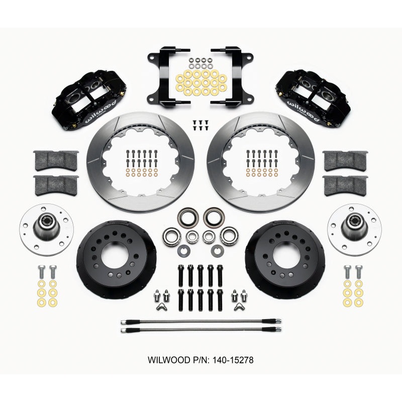 Wilwood Narrow Superlite 6R Front Hub Kit 12.88in 82-92 Camaro//Firebird