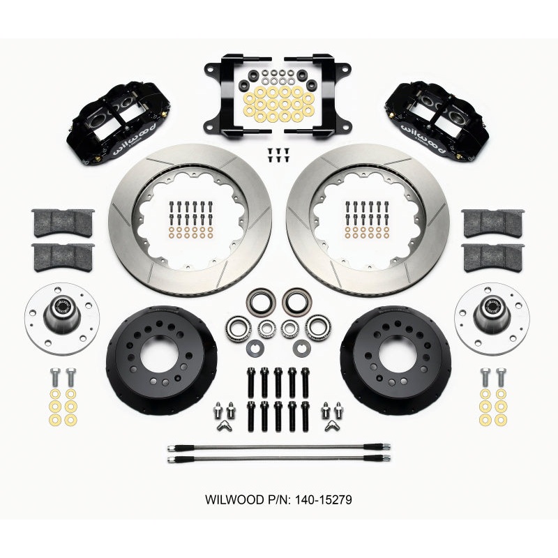Wilwood Narrow Superlite 6R Front Hub Kit 14.00in 82-92 Camaro//Firebird