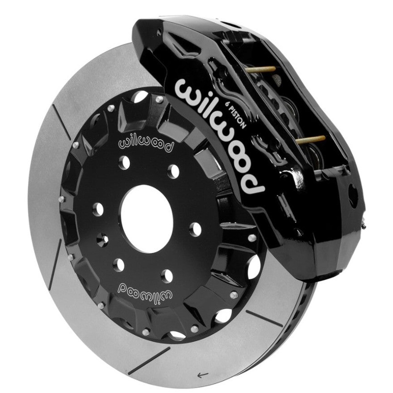 Wilwood TX6R Big Brake Truck Front Brake Kit 16in Rotor BLK w/ Lines 2019 Cadillac / Chevrolet / GMC