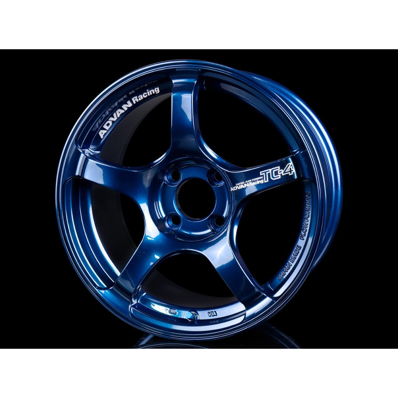 Advan Racing TC4 Wheels - Indigo Blue 15x8 / 4x100 / +35