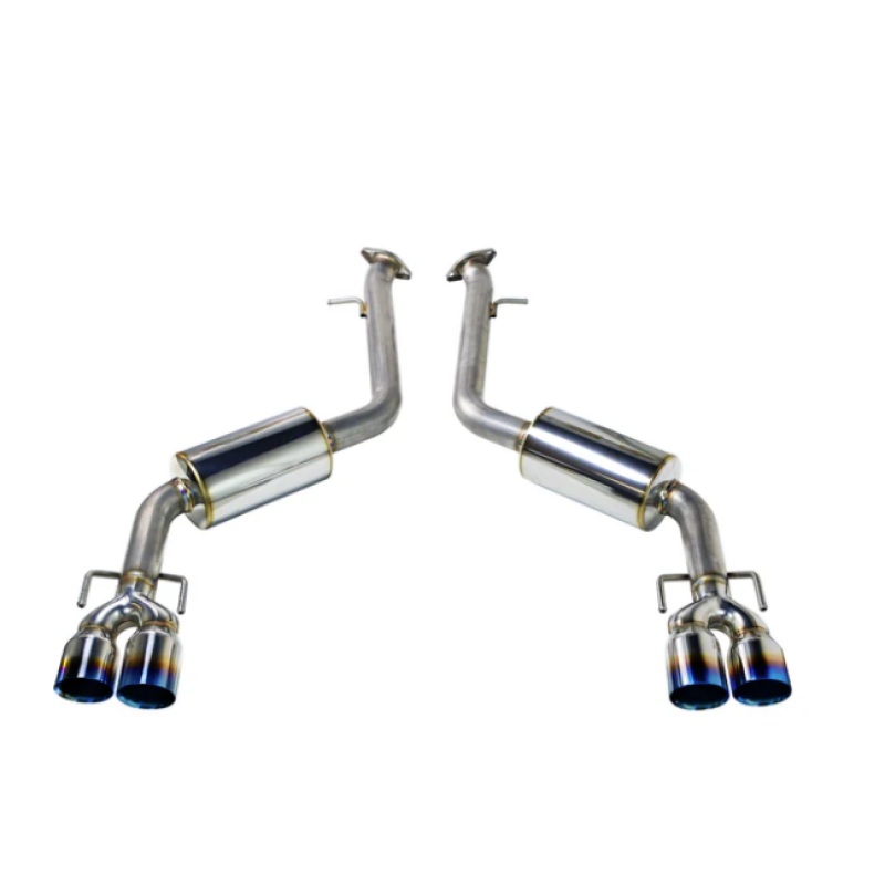 REMARK 17-20 Lexus IS200/300/350 Axleback Exhaust - SS Double Wall Burnt Tip (Muffler Version)