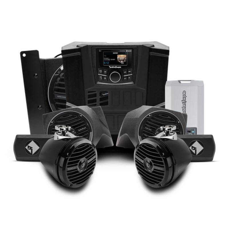 Rockford Fosgate 15-17 Polaris Ranger Crew 400 Watt Stereo Kit