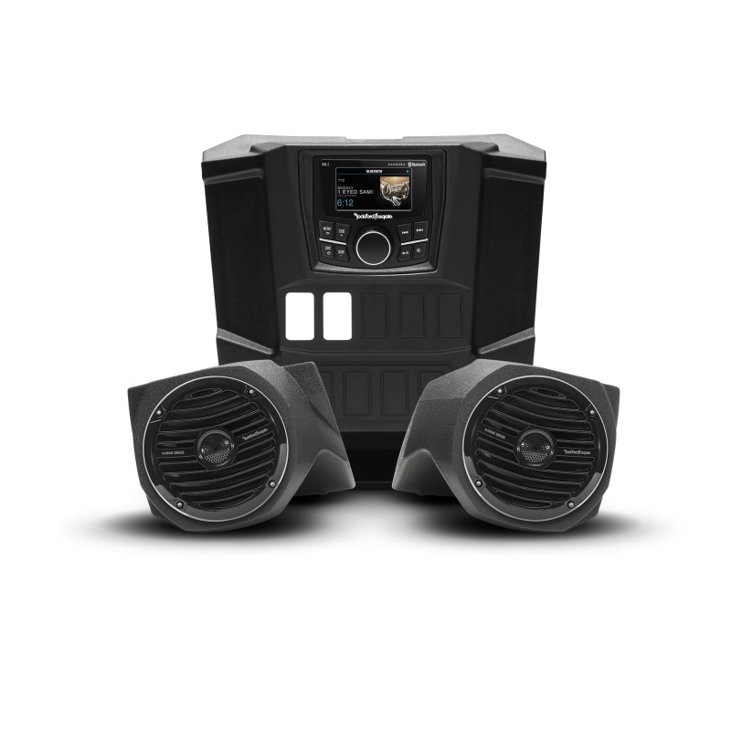 Rockford Fosgate 15-17 Polaris Ranger Stereo and Front Lower Speaker Kit (Gen-1)