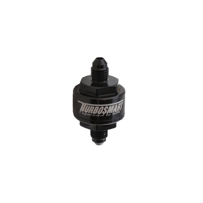 Billet Turbo Oil Feed Filter 44um -3AN  Black
