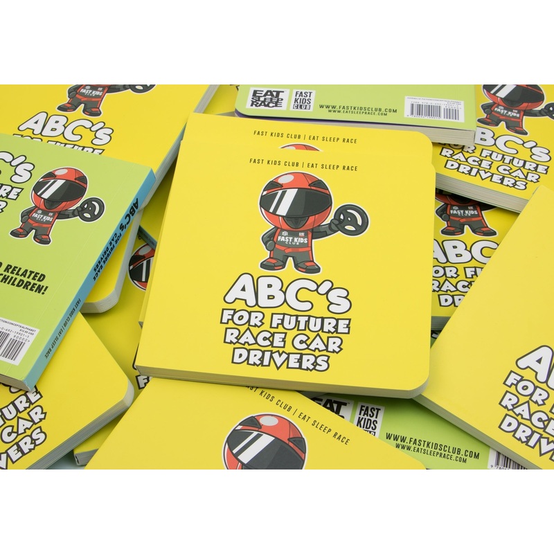 ABC Book For Future Race Car Drivers!