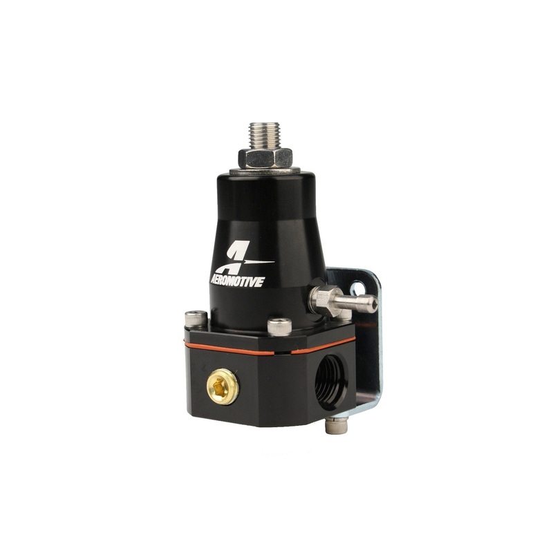 Aeromotive Aeromotive Regulator, Billet, EFI, 2x -6 inlet & -6 return, (Black Anodized Version of 13129)