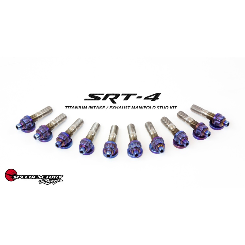 SpeedFactory Racing Dodge SRT-4 Titanium Intake or Exhaust Manifold Stud Kit