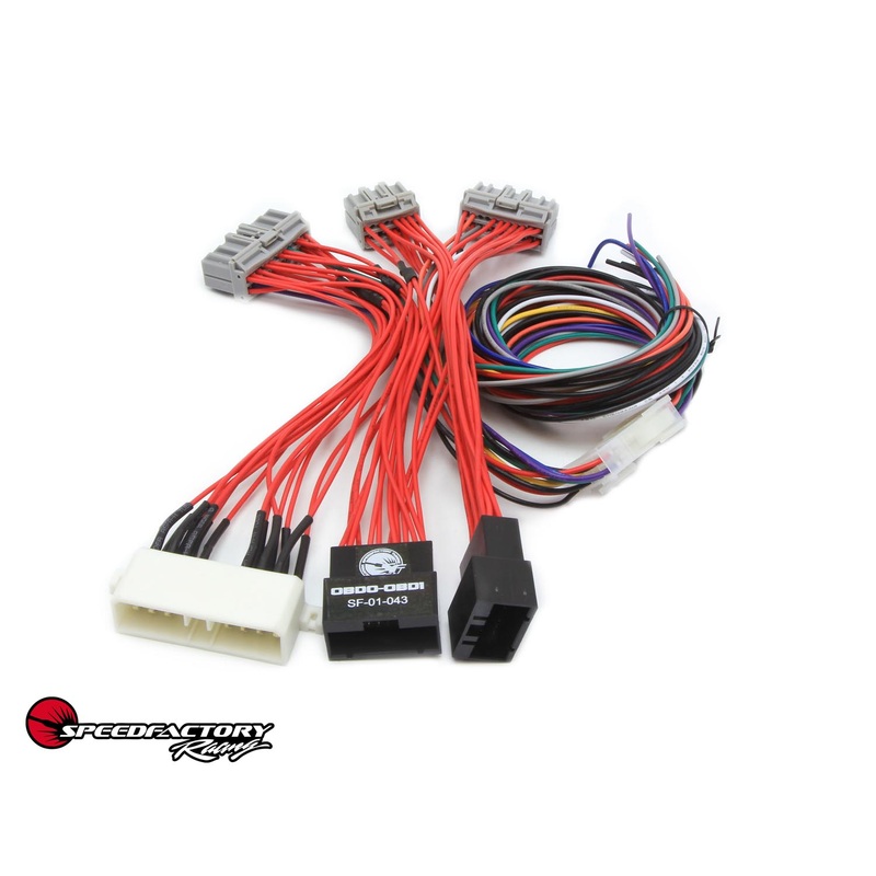 SpeedFactory Racing OBD0 to OBD1 ECU Conversion Harness for Multi-Point Fuel Injection