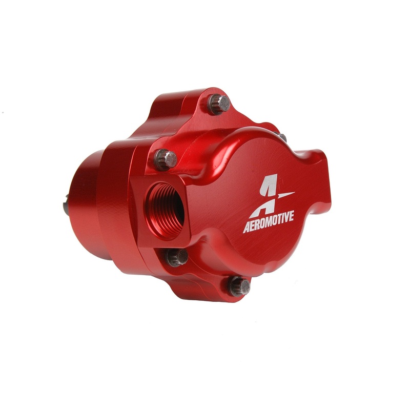 Aeromotive 6 GPM Billet Belt Drive Mechanical Fuel Pump  (See Part Number 17140 or 17241 for pump with mounting bracket, pulleys and hardware.)
