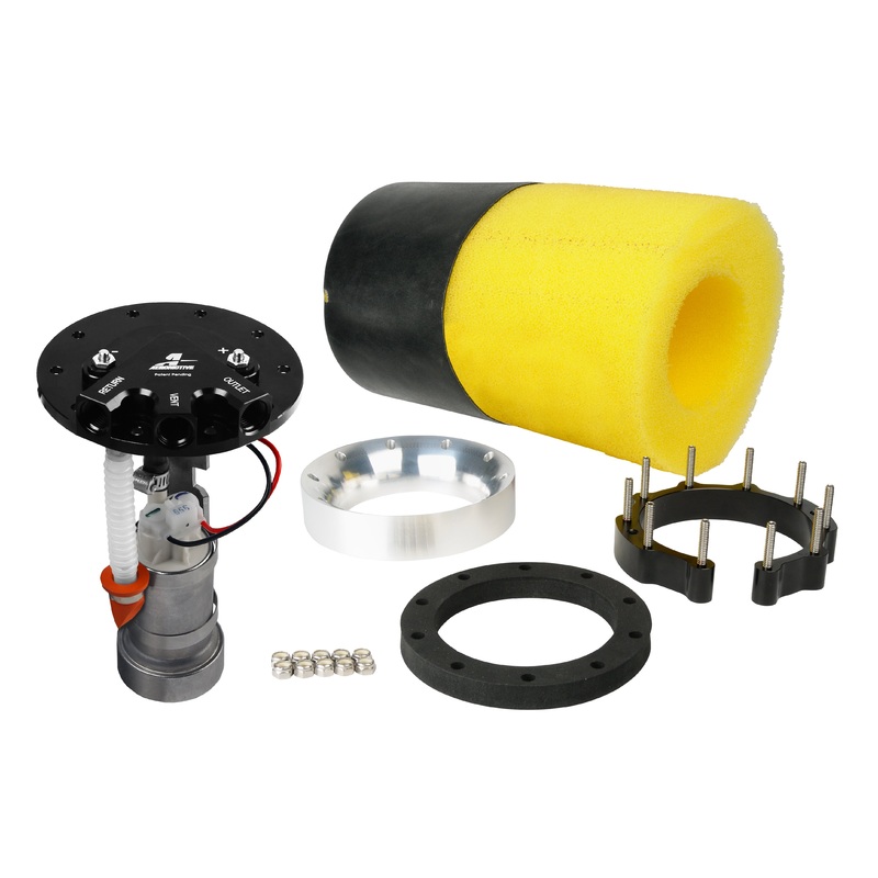Aeromotive Fuel Pump, Universal, Phantom Flex (Alternative Fuel Compatible), 450lph, 6-10" Depth