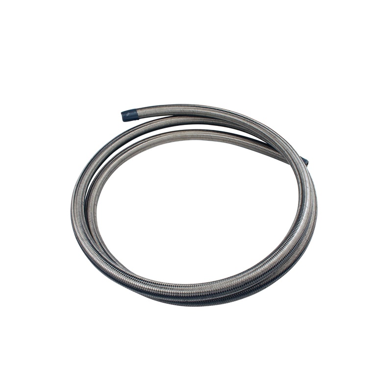 Aeromotive Aeromotive Hose, Fuel, Stainless Steel Braided, AN-10 x 8'