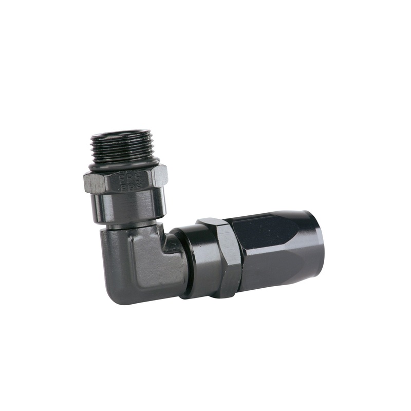 Aeromotive AN-8 Male O-ring Boss to 90 degree Hose End