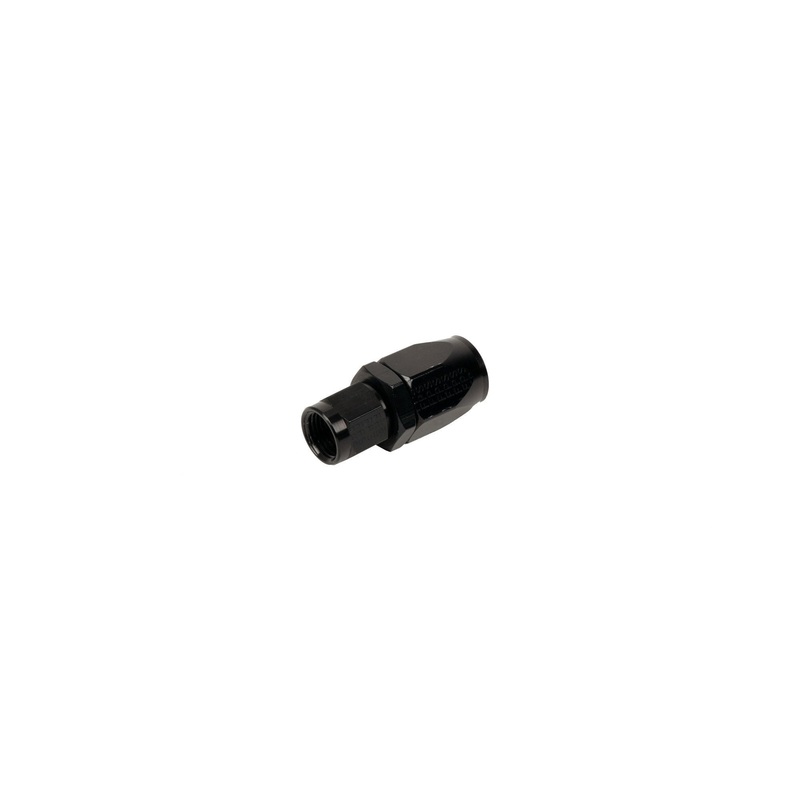 Aeromotive Hose End, AN-06 to AN-08 Hose, Black