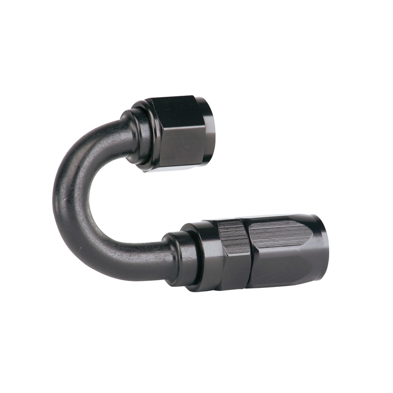 Aeromotive Hose End, AN-08, 180 Deg