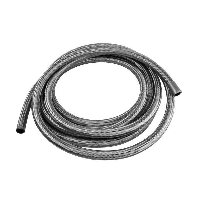 Aeromotive Hose, Fuel, Stainless Steel Braided, AN-10 x 20'