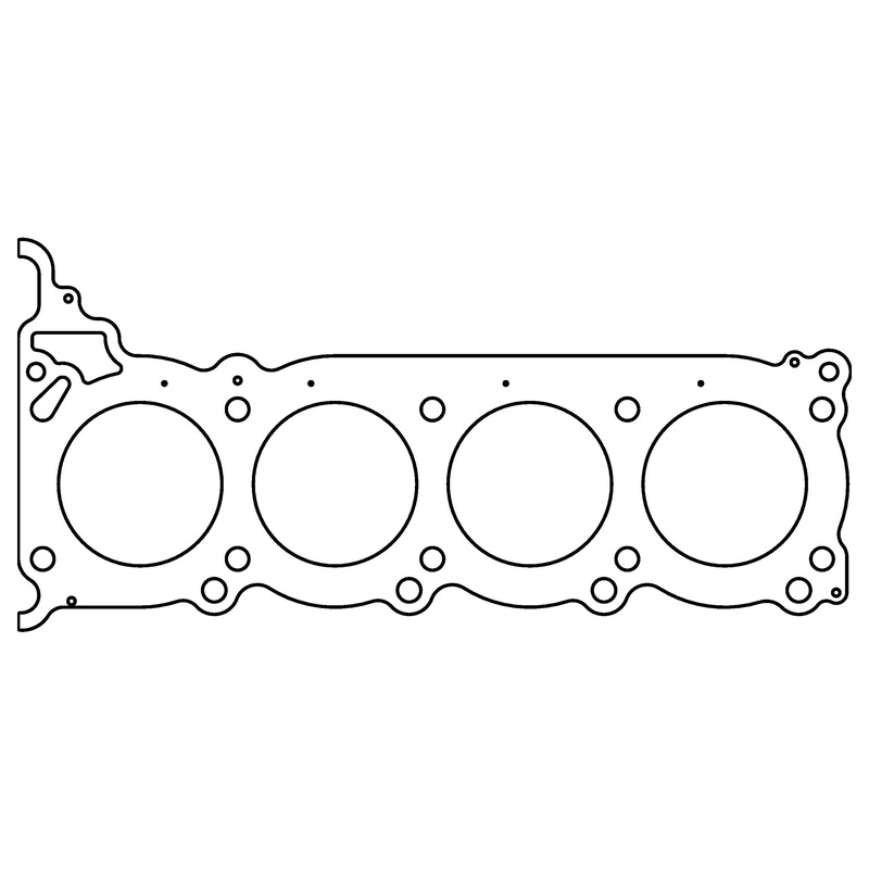 Nissan VK45DE .036" MLS Cylinder Head Gasket, 93.5mm Bore, LHS