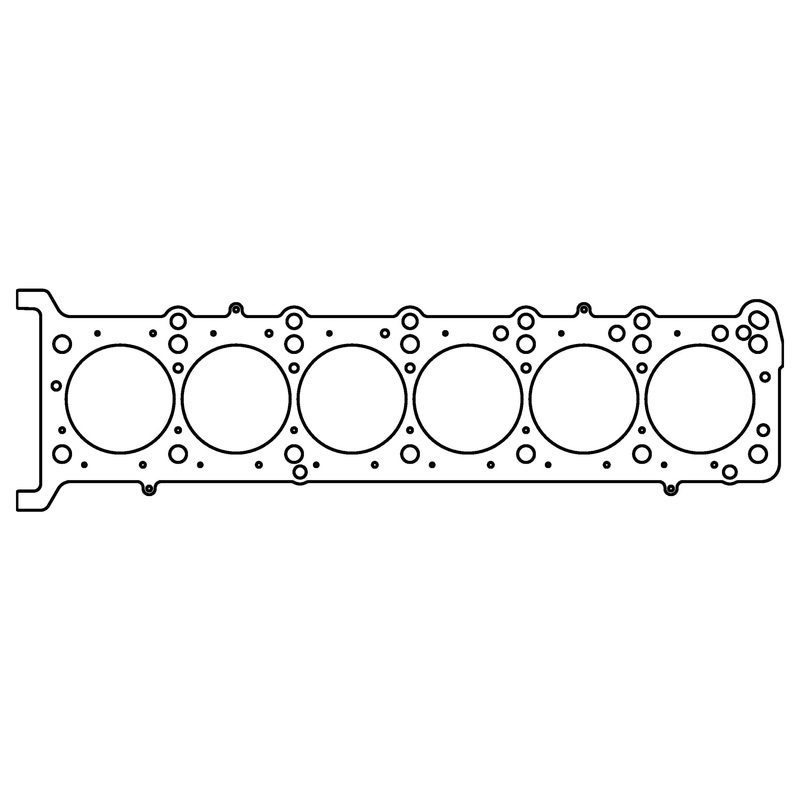 Mercedes-Benz 6.0L M120; 6.9/7.0L M297 .066" MLS Cylinder Head Gasket, 90mm Bore, LHS