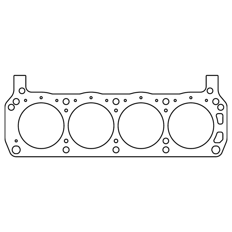 Ford Windsor V8 .043" Copper Cylinder Head Gasket, 4.000" Bore, Non-SVO