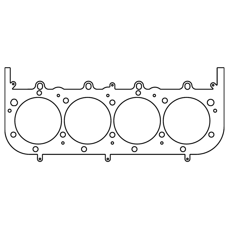 GM Brodix 8B 5000/8B 5025 Pro Stock .041" MLS Cylinder Head Gasket, 4.700" Bore